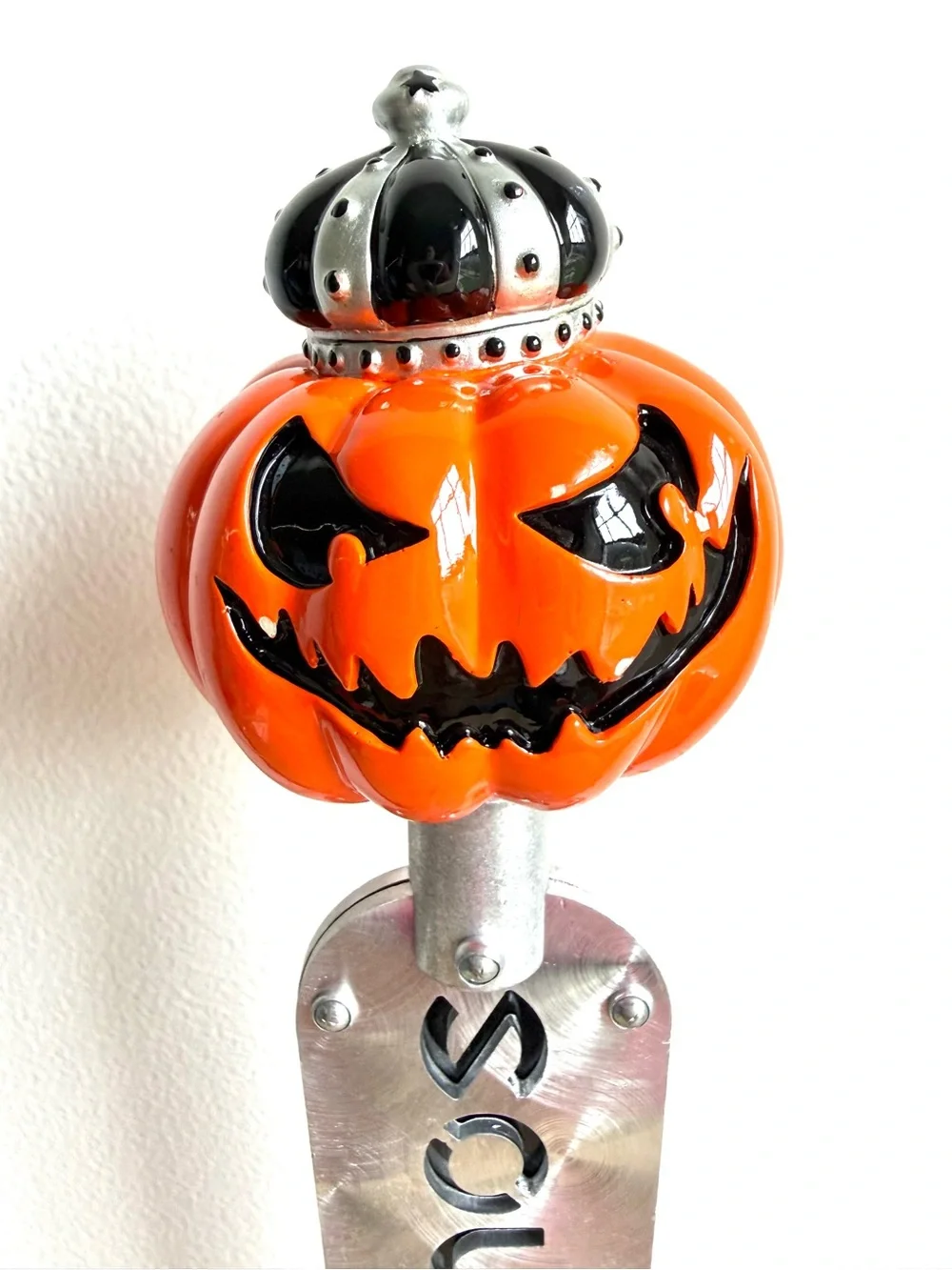 Southern Tier Pumking Metal Two Piece Craft Beer Bar Tap Handle Set Breweriana